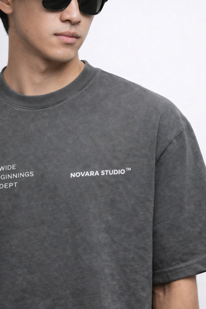 All In Street Boxy Tee - Novara Studio
