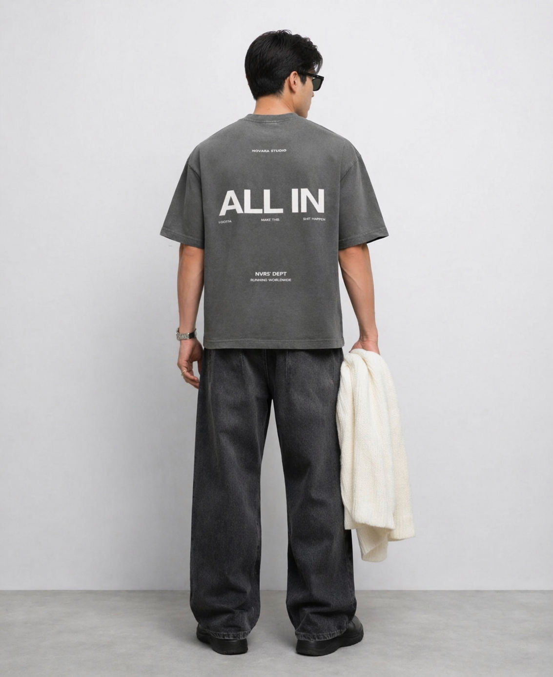 All In Street Boxy Tee - Novara Studio
