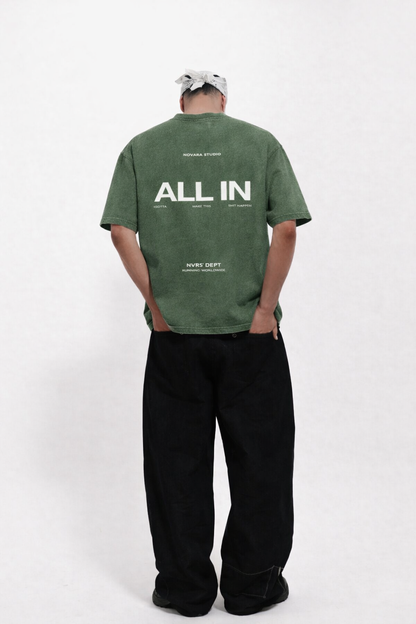 All In Street Boxy Tee - Novara Studio