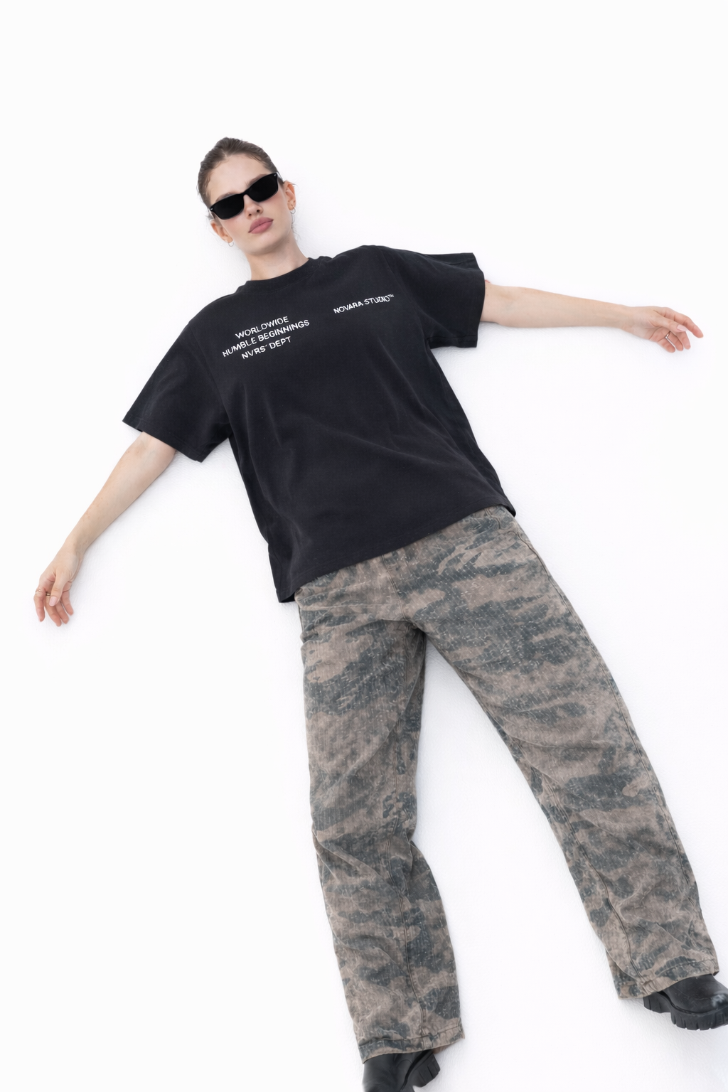 All In Street Boxy Tee - Novara Studio