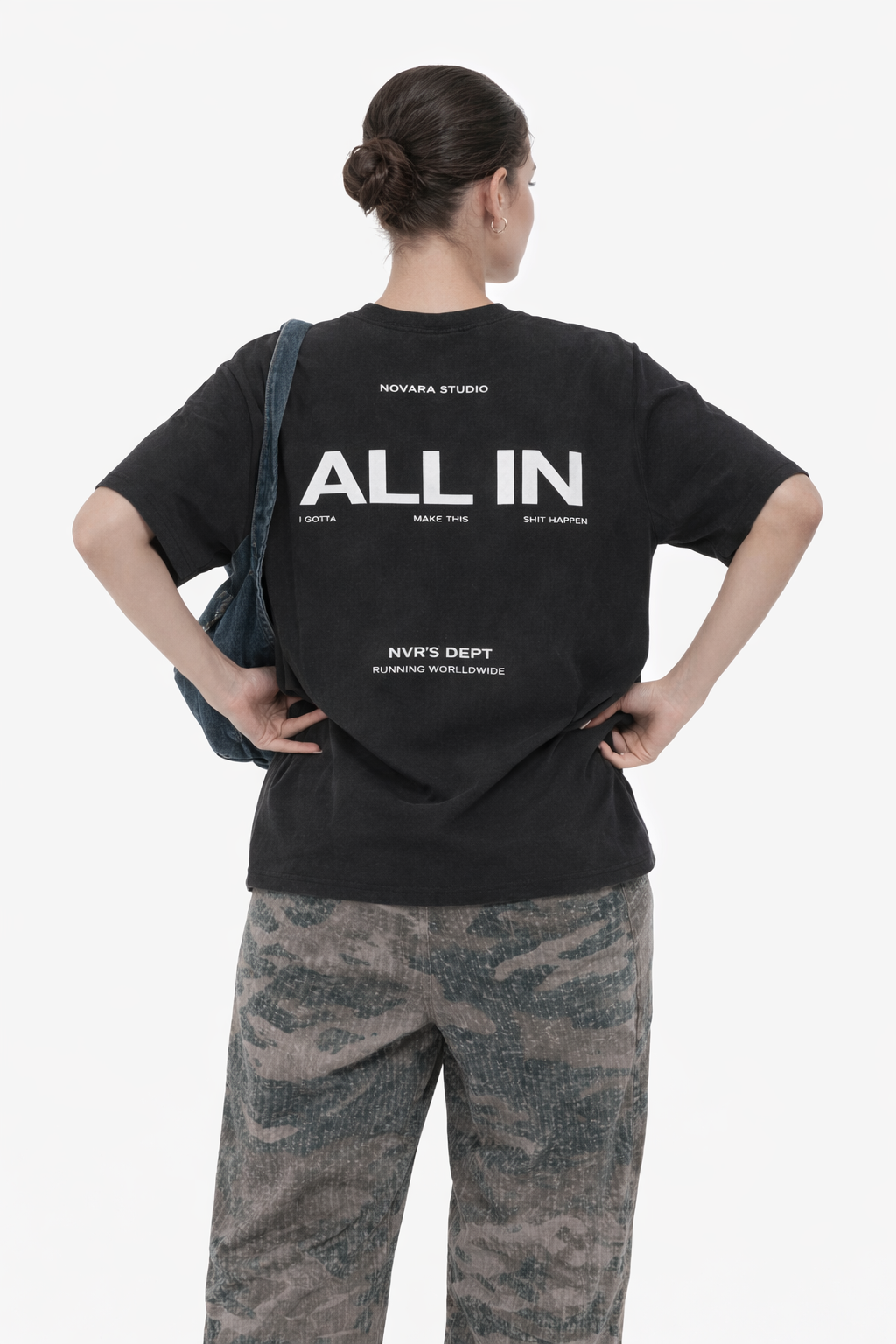 All In Street Boxy Tee - Novara Studio