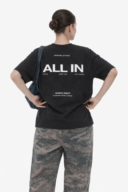 All In Street Boxy Tee - Novara Studio