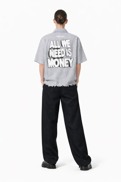Money Talks Boxy Shirt - Novara Studio