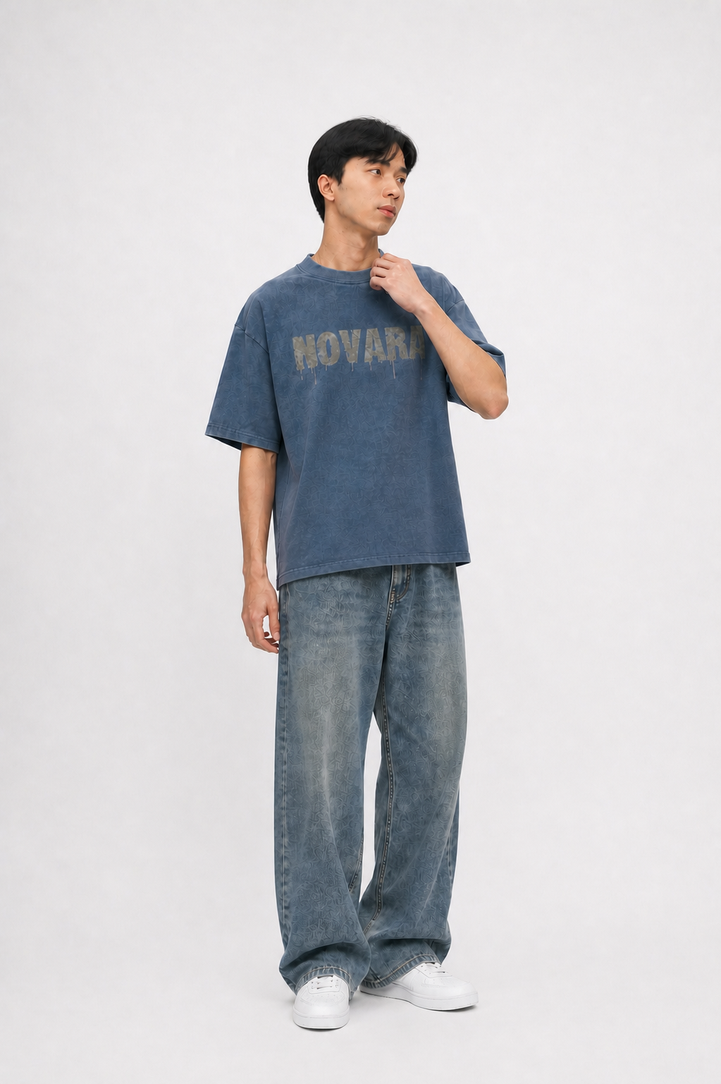 Street Drip Boxy Tee - Novara Studio