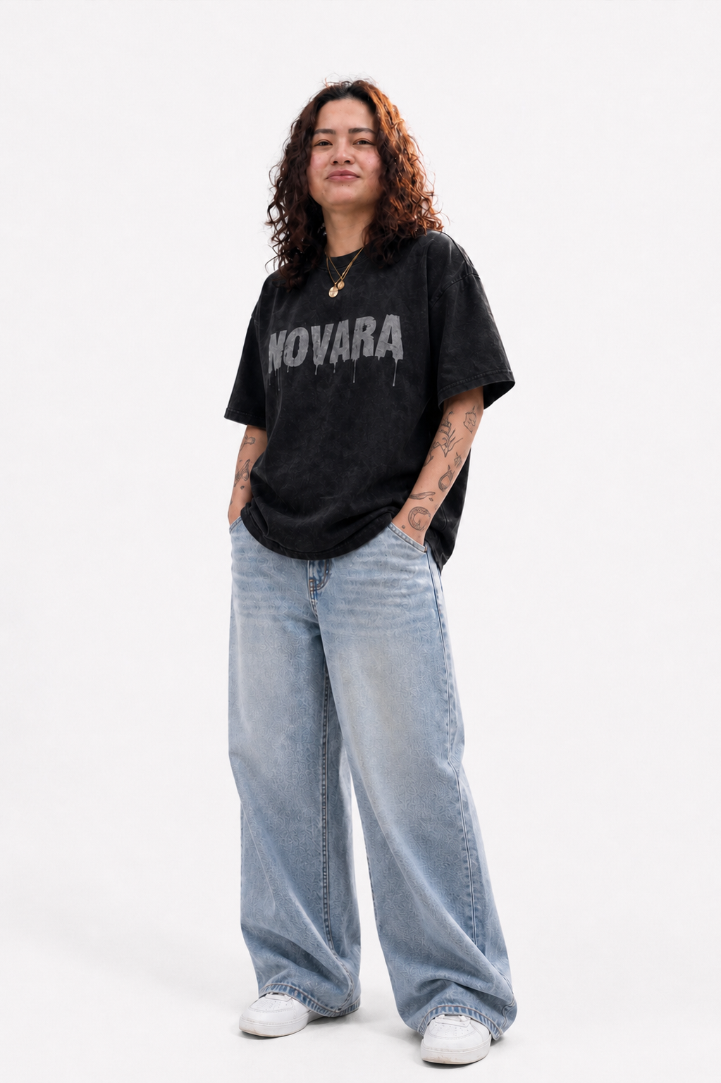 Street Drip Boxy Tee - Novara Studio
