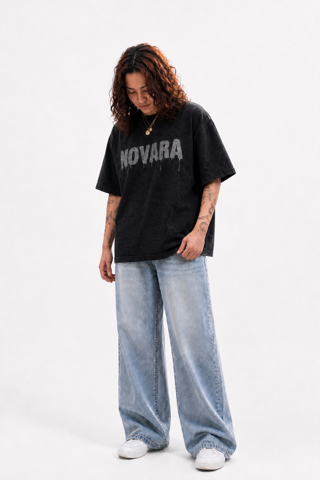 Street Drip Boxy Tee - Novara Studio