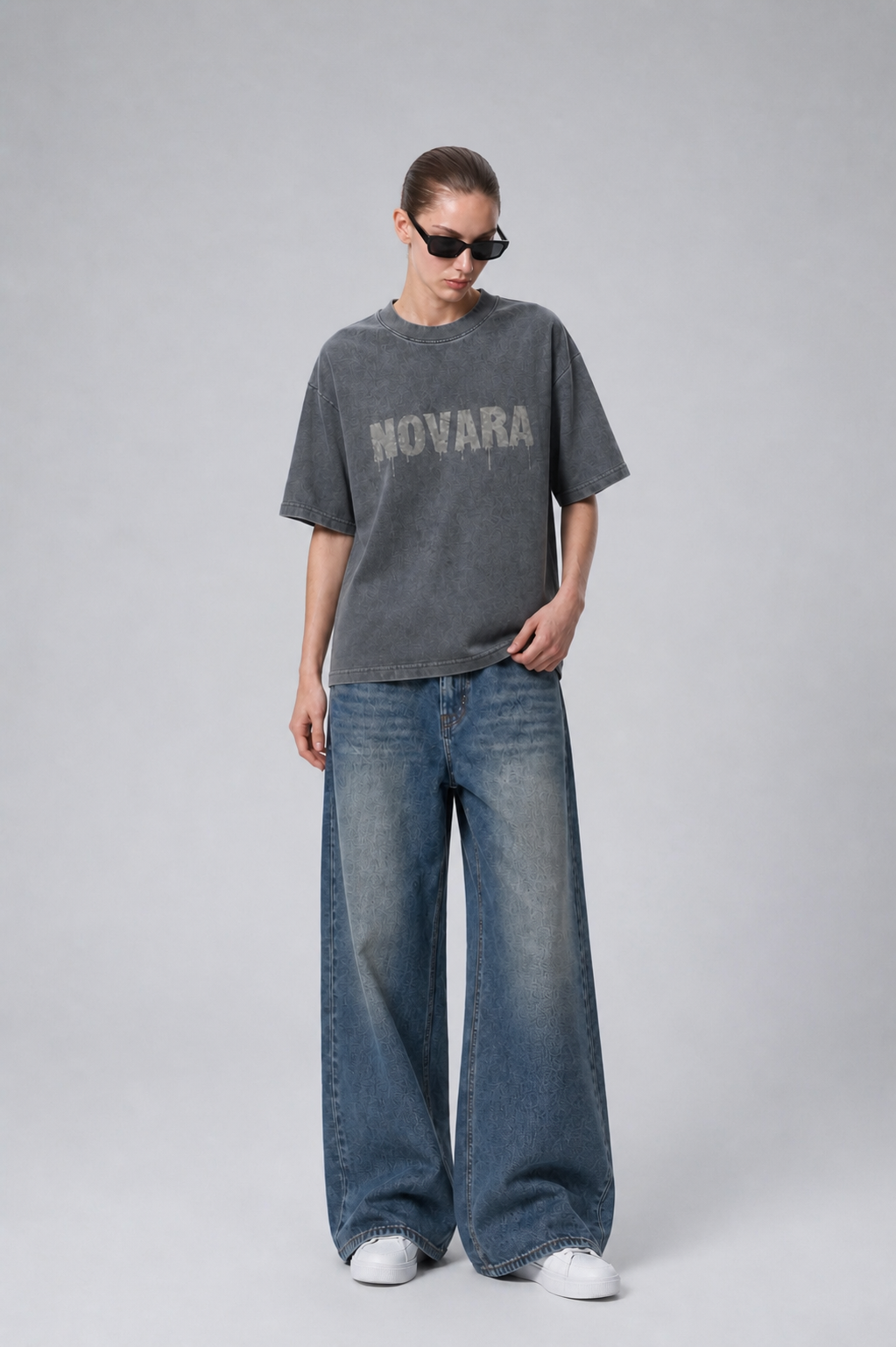 Street Drip Boxy Tee - Novara Studio