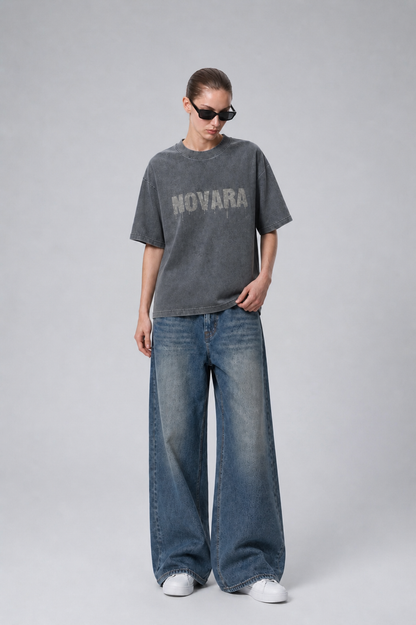 Street Drip Boxy Tee - Novara Studio