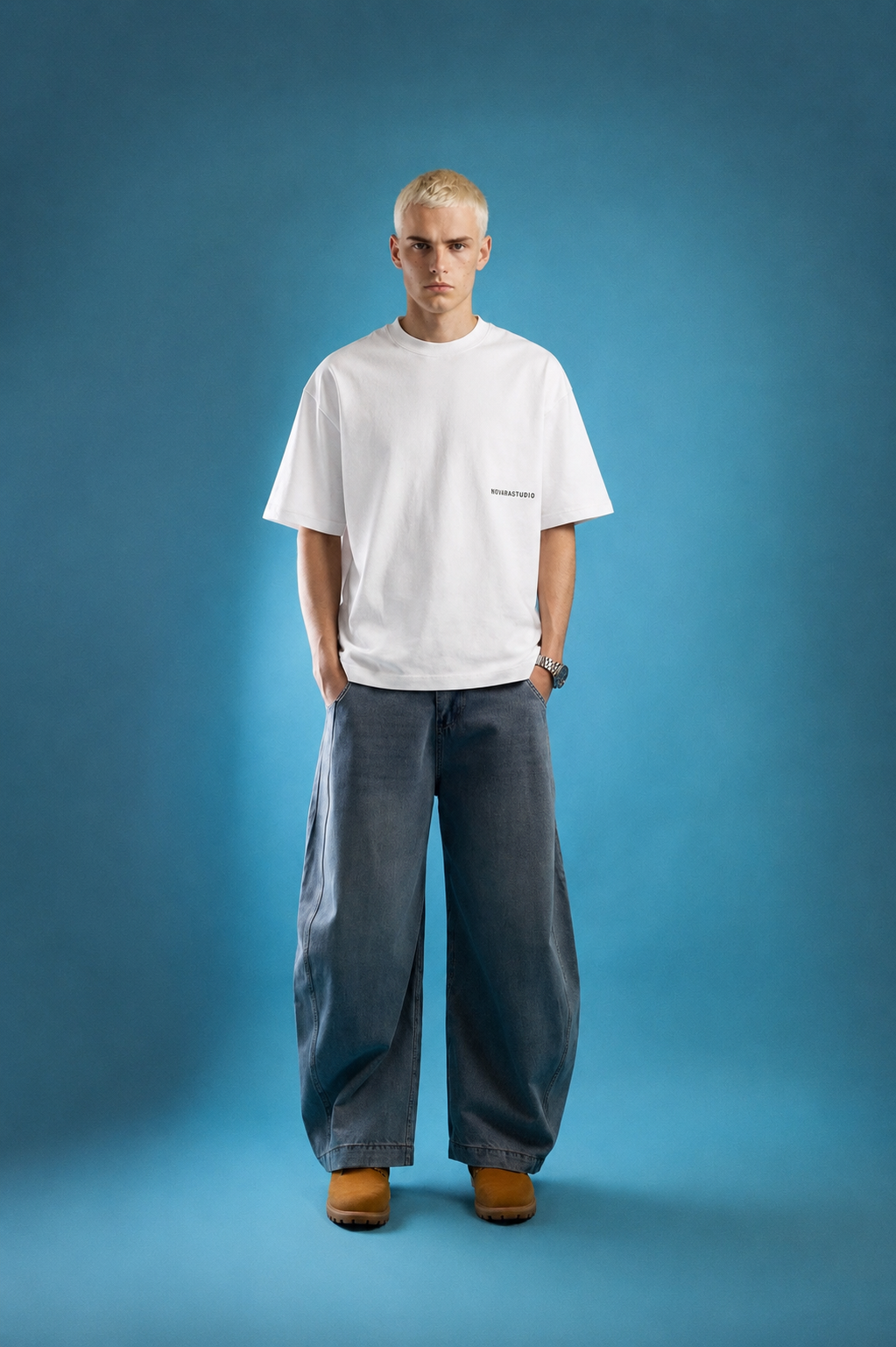 High Stakes Boxy Tee - Novara Studio