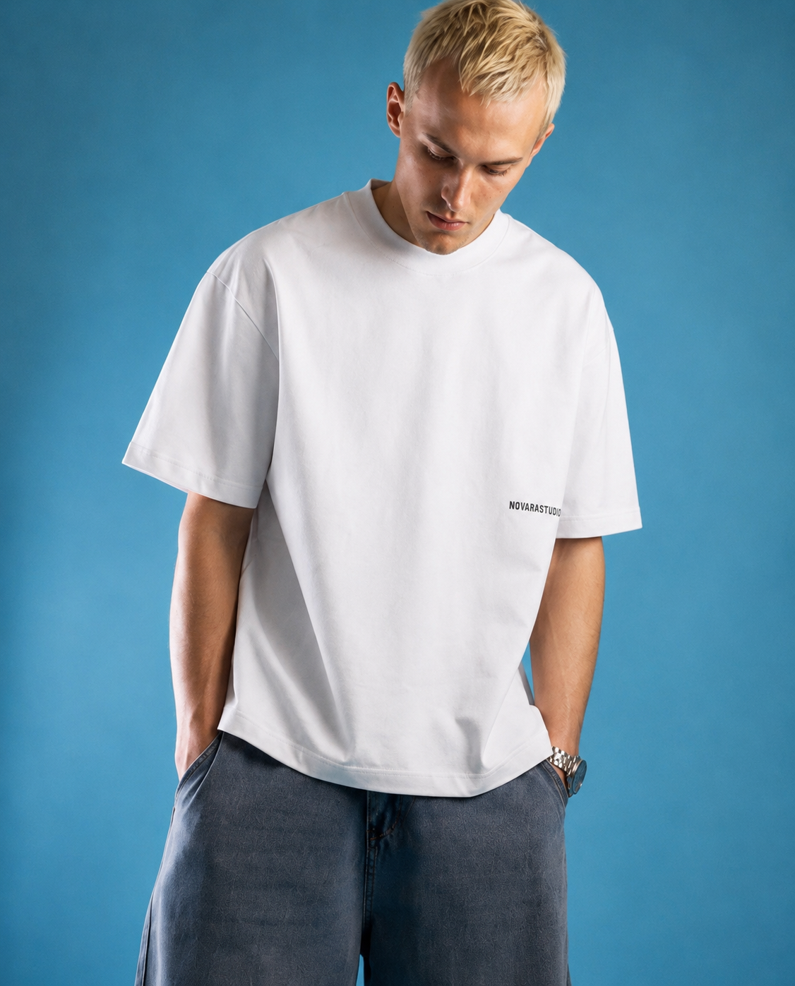 High Stakes Boxy Tee - Novara Studio