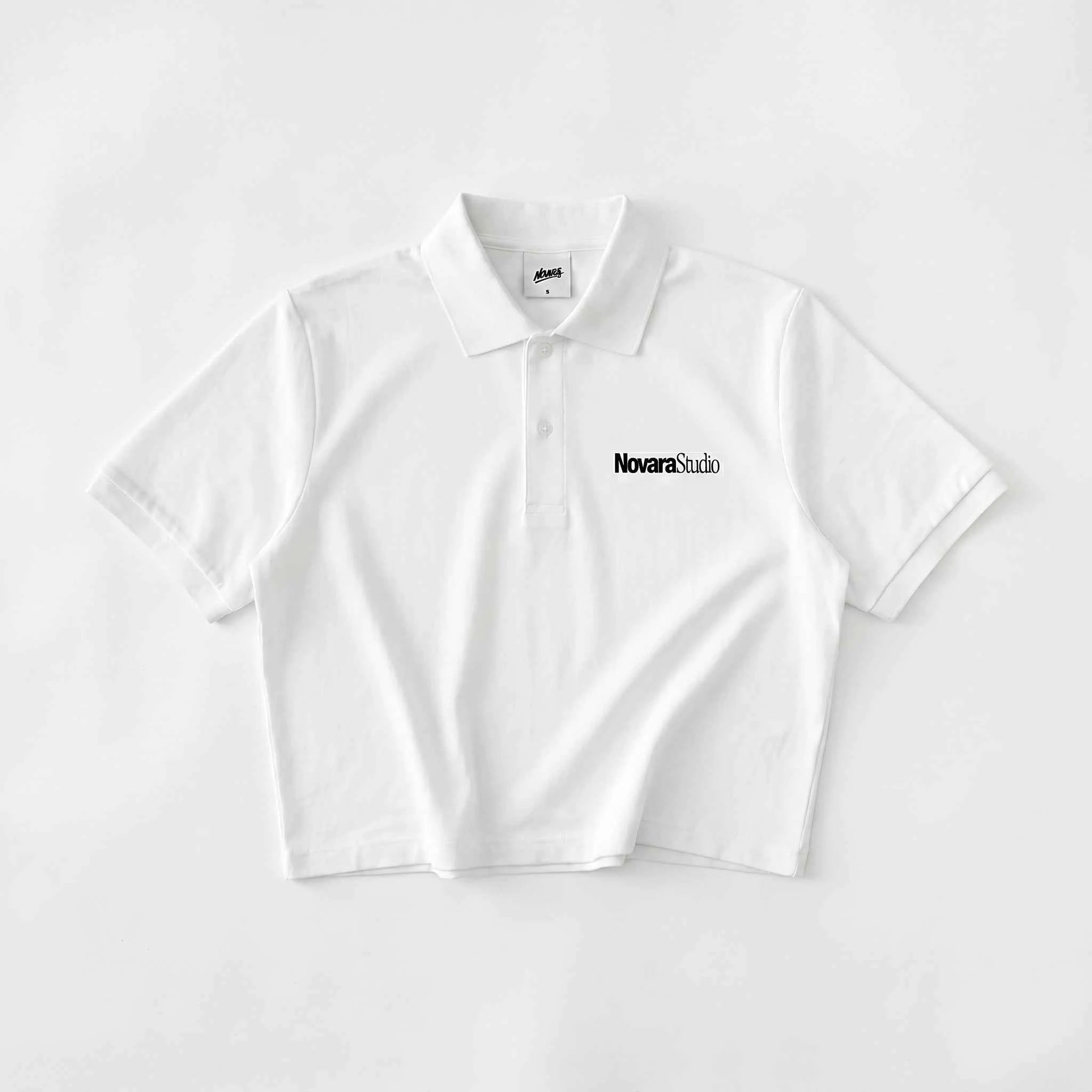 Essential Cropped Polo