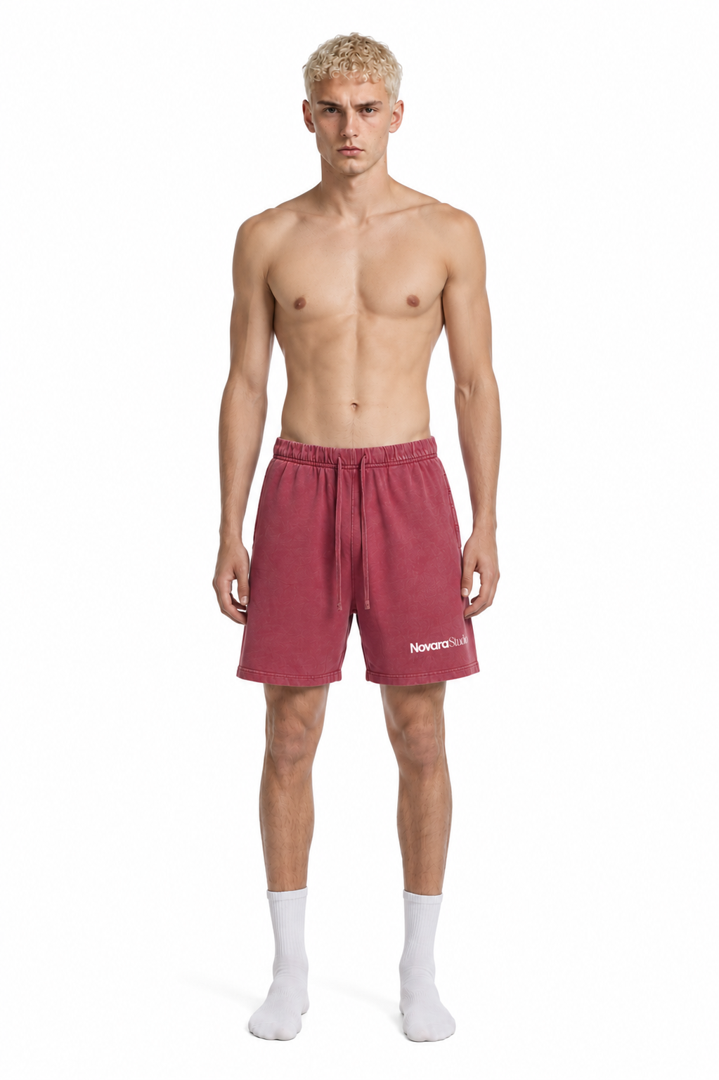 Unisex Vintage Wash Cotton Shorts ODMPOD   Novara Studio