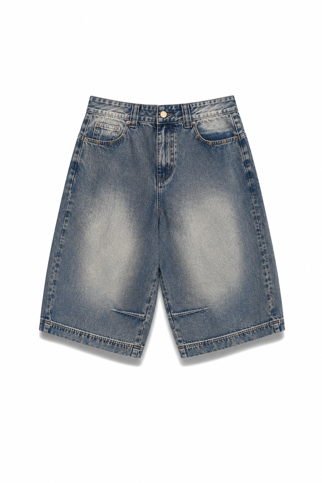 90s Baggy Denim Shorts Novara Studio   Novara Studio