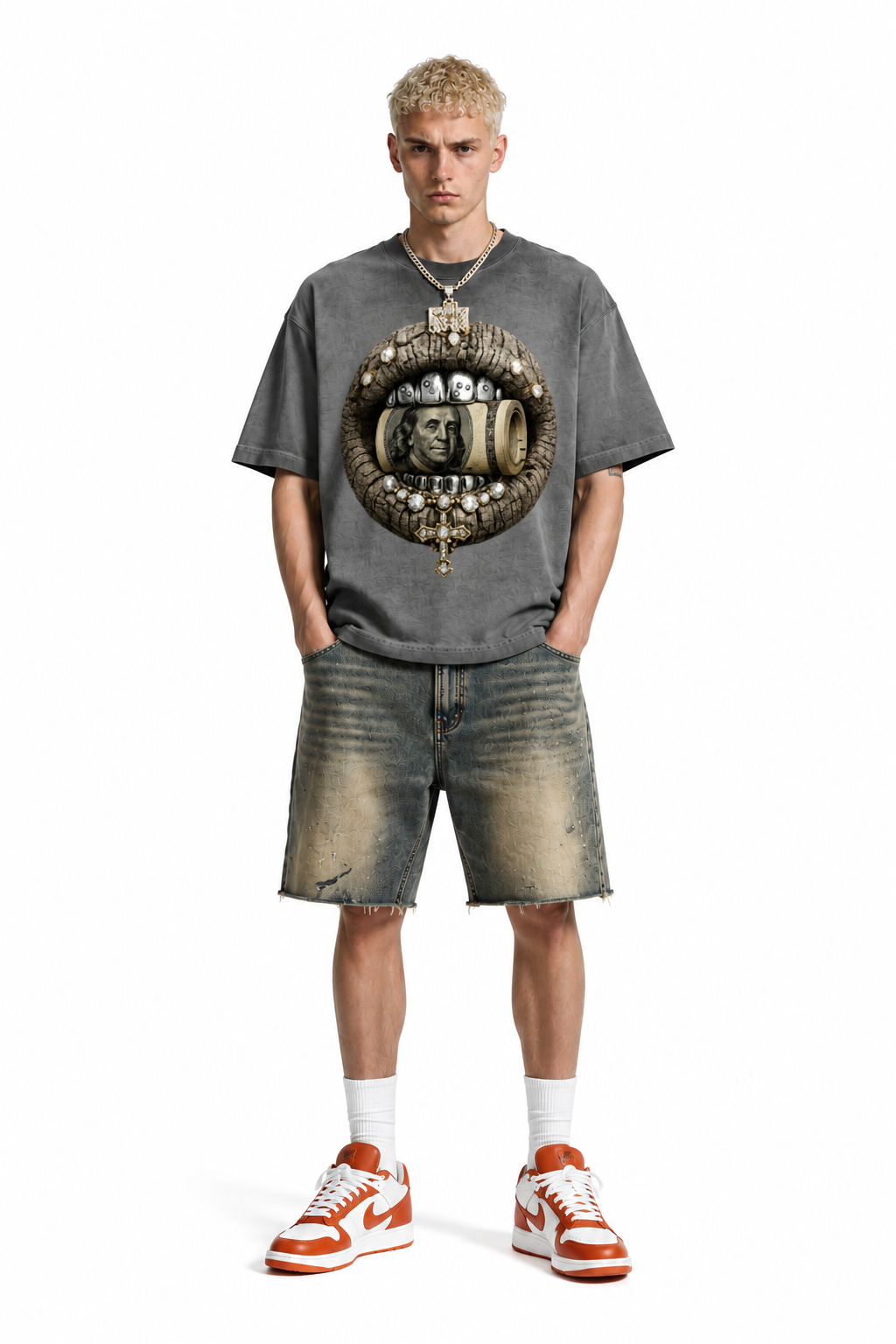Unisex Reverse Dyed Boxy T-Shirt ODMPOD   Novara Studio
