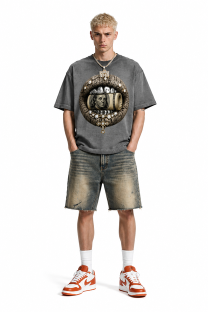 Unisex Reverse Dyed Boxy T-Shirt ODMPOD   Novara Studio