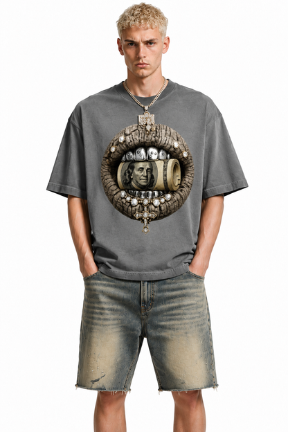 Unisex Reverse Dyed Boxy T-Shirt ODMPOD   Novara Studio
