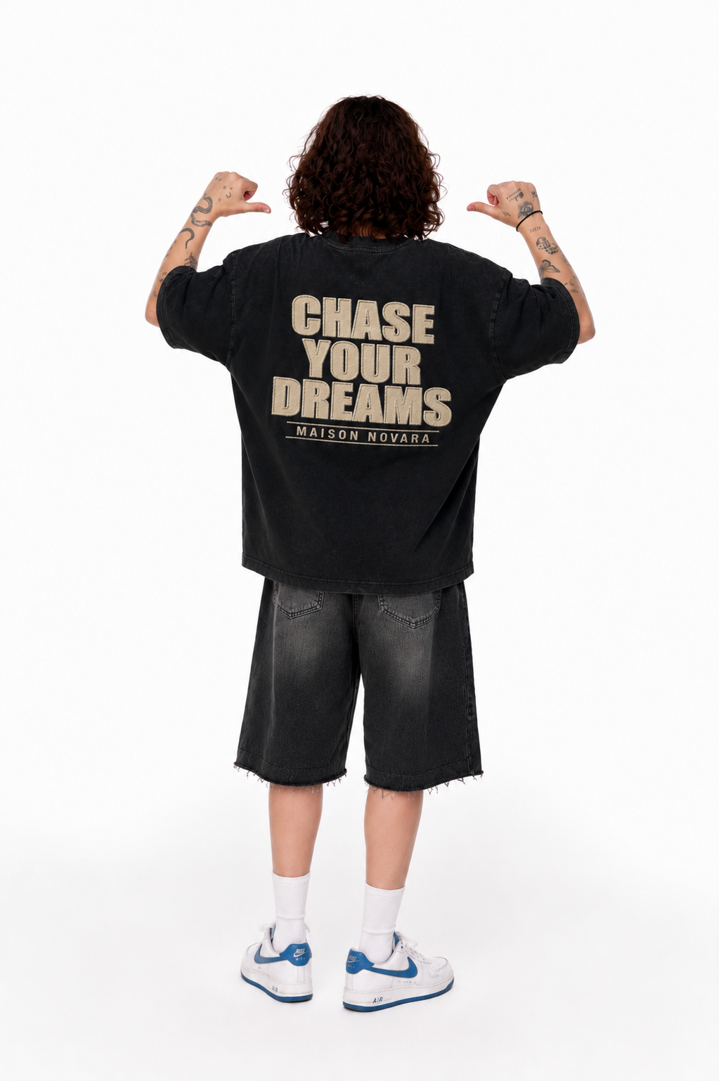 Unisex Reverse Dyed Boxy T-Shirt ODMPOD   Novara Studio