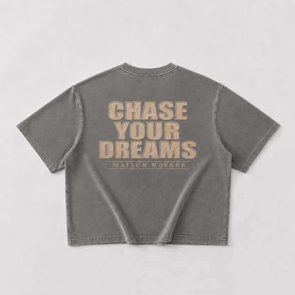 Chase Dreams Boxy Tee Novara Studio   Novara Studio