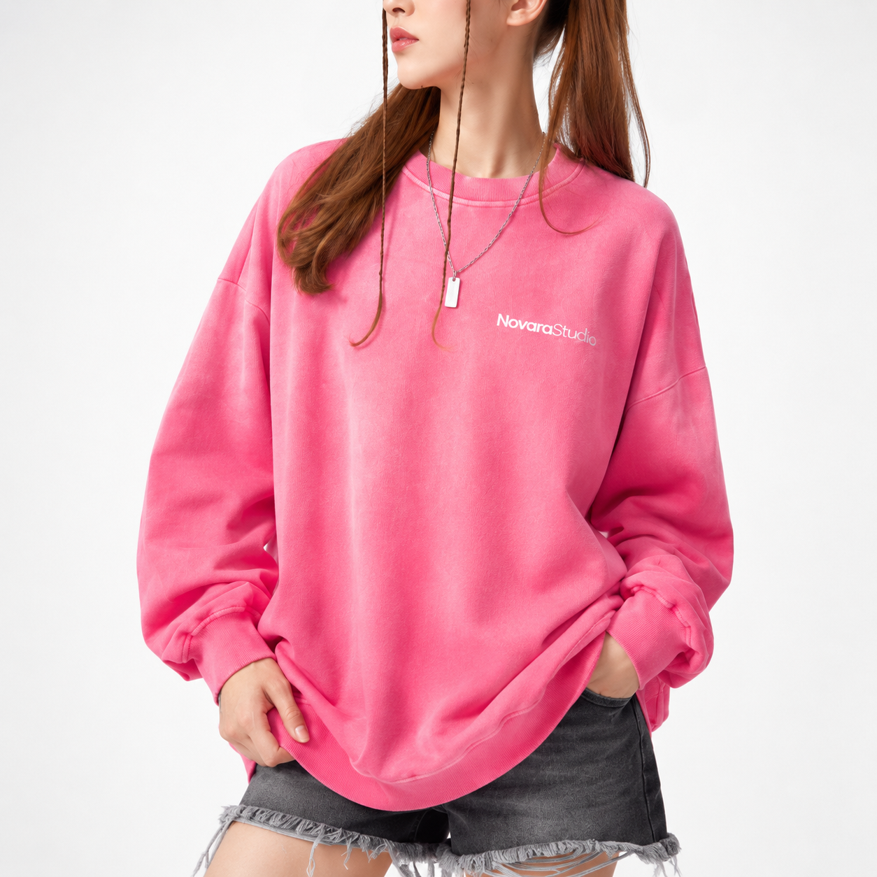 Forever Or Never Crewneck ODMPOD   Novara Studio