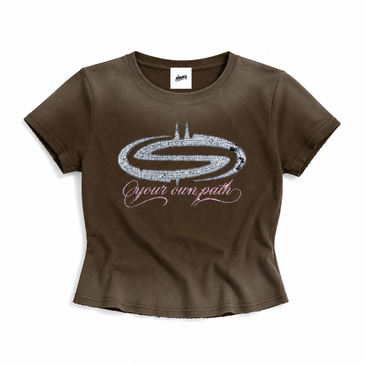 Create Your Own Path Baby Tee Novara Studio   Novara Studio
