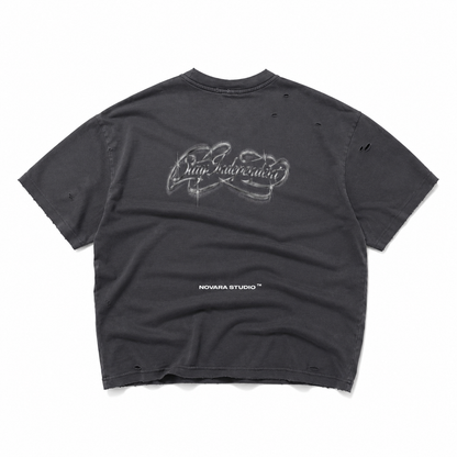 Stay Independent Boxy Tee Novara Studio   Novara Studio