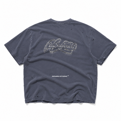 Stay Independent Boxy Tee Novara Studio   Novara Studio