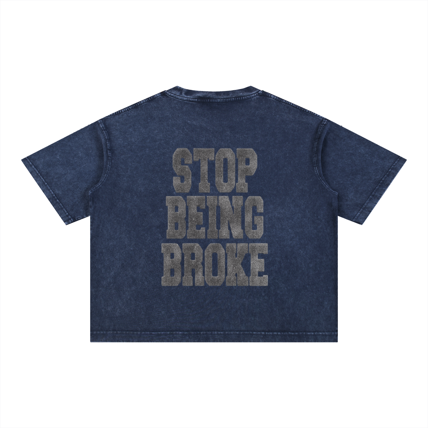 Stop Being Broke Boxy Tee - Novarashop