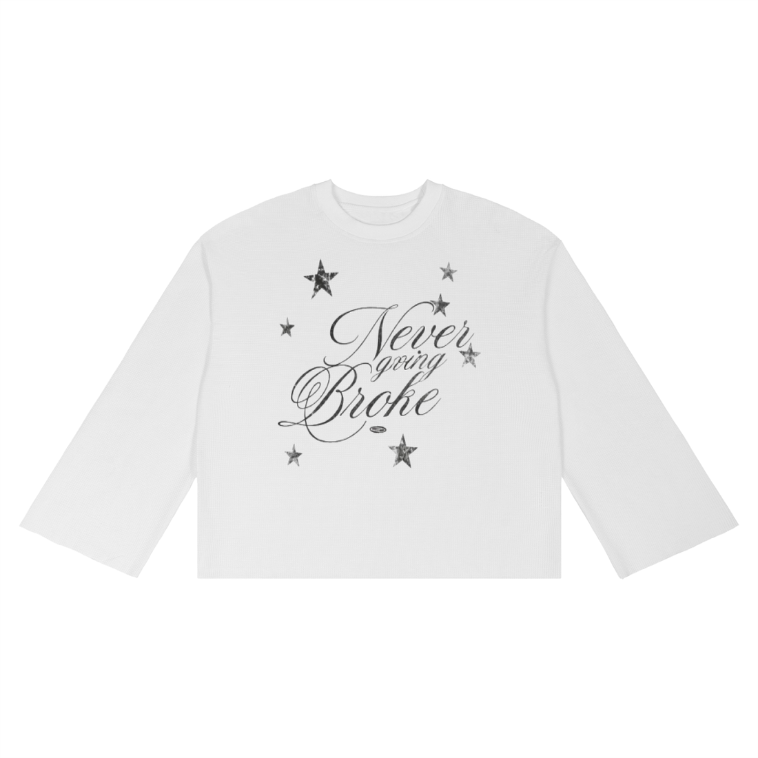 Never Broke Waffle Tee - Novara Studio