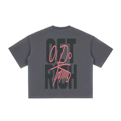 Vintage Washed Boxy T-Shirt ODMPOD   Novara Shop