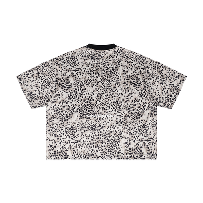 Savage Print Boxy Tee - Novara Studio