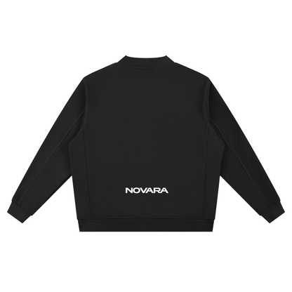 Novara Essential Heavyweight Sweat Cardigan ODMPOD   Novara Shop