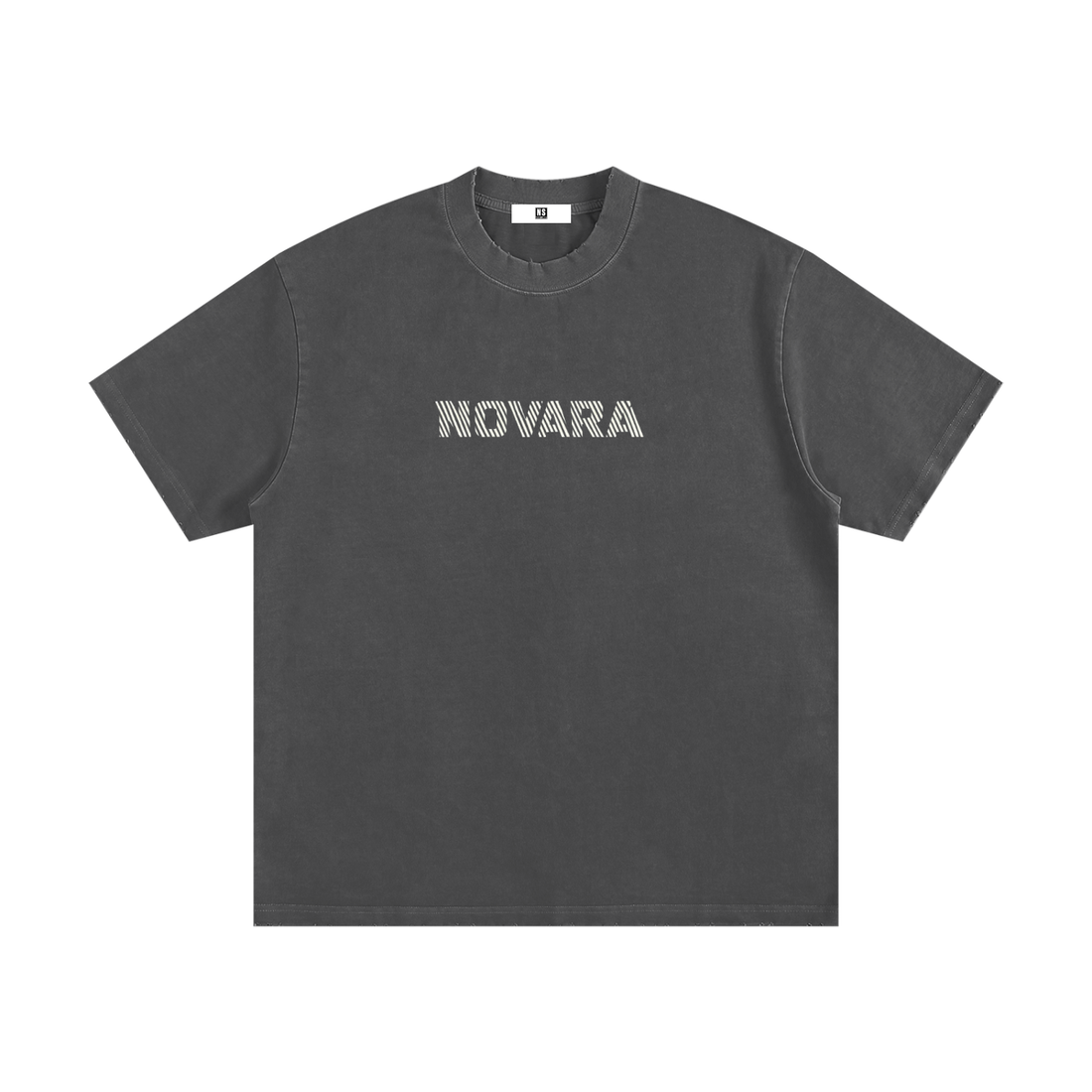 Heavyweight Vintage Washed Frayed T-Shirt ODMPOD   Novara Studio