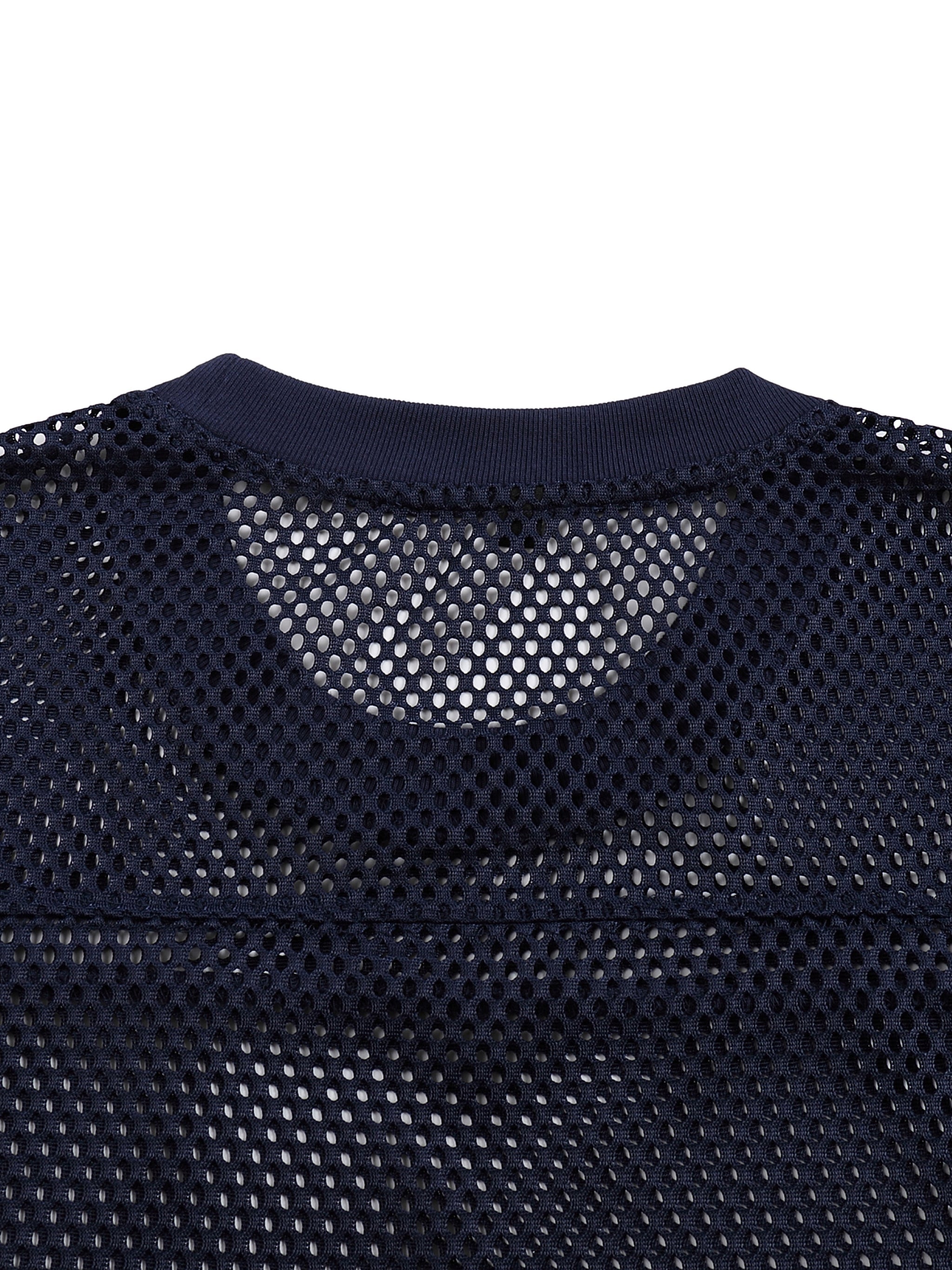 See-through Boxy Net T-Shirt ODMPOD   Novara Shop