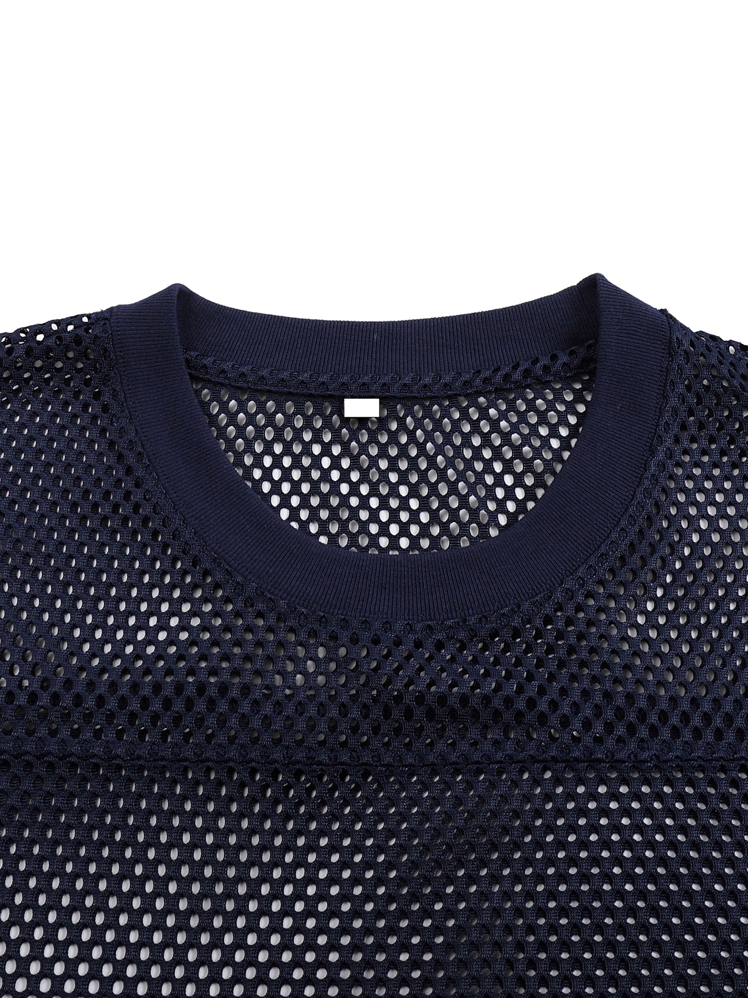 See-through Boxy Net T-Shirt ODMPOD   Novara Shop