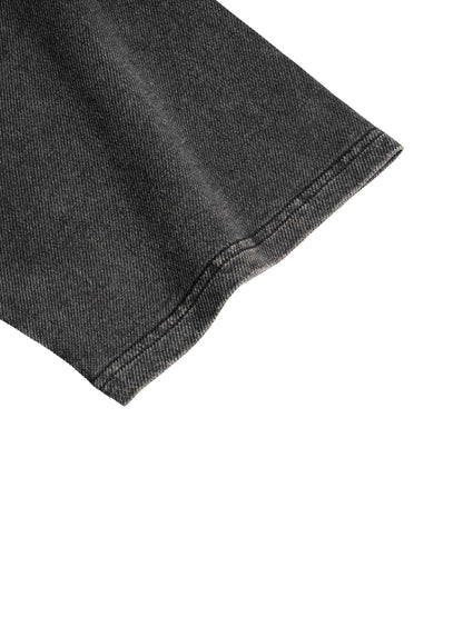 Snow Washed Hooded Boxy T-Shirt