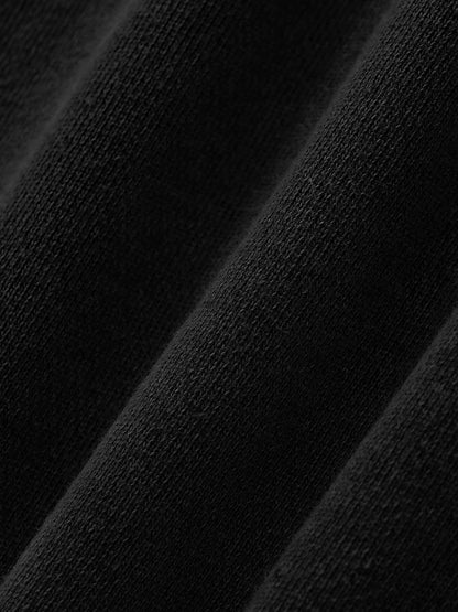 Snow Washed Raw Edge Drawstring Shorts