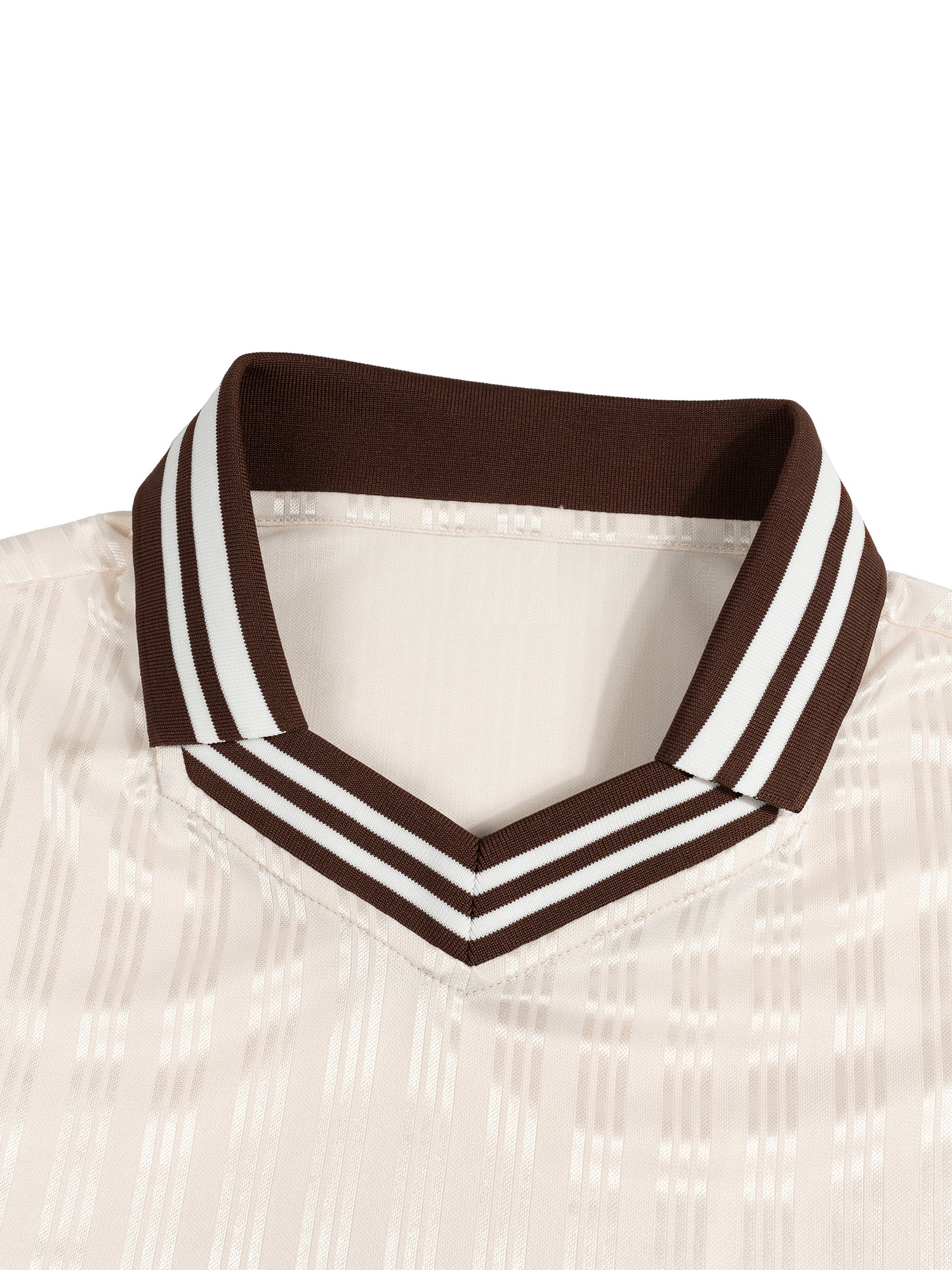 Striped Collar Polo - Novarashop