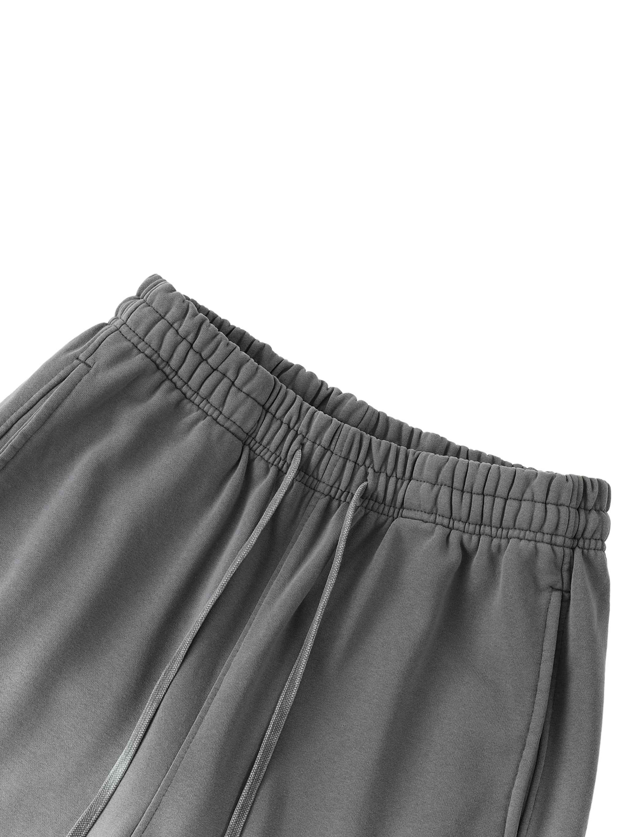 Vintage Washed Gradient Straight-Leg Sweatpants