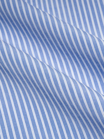 Vertical Stripe Drawstring Barrel Pants