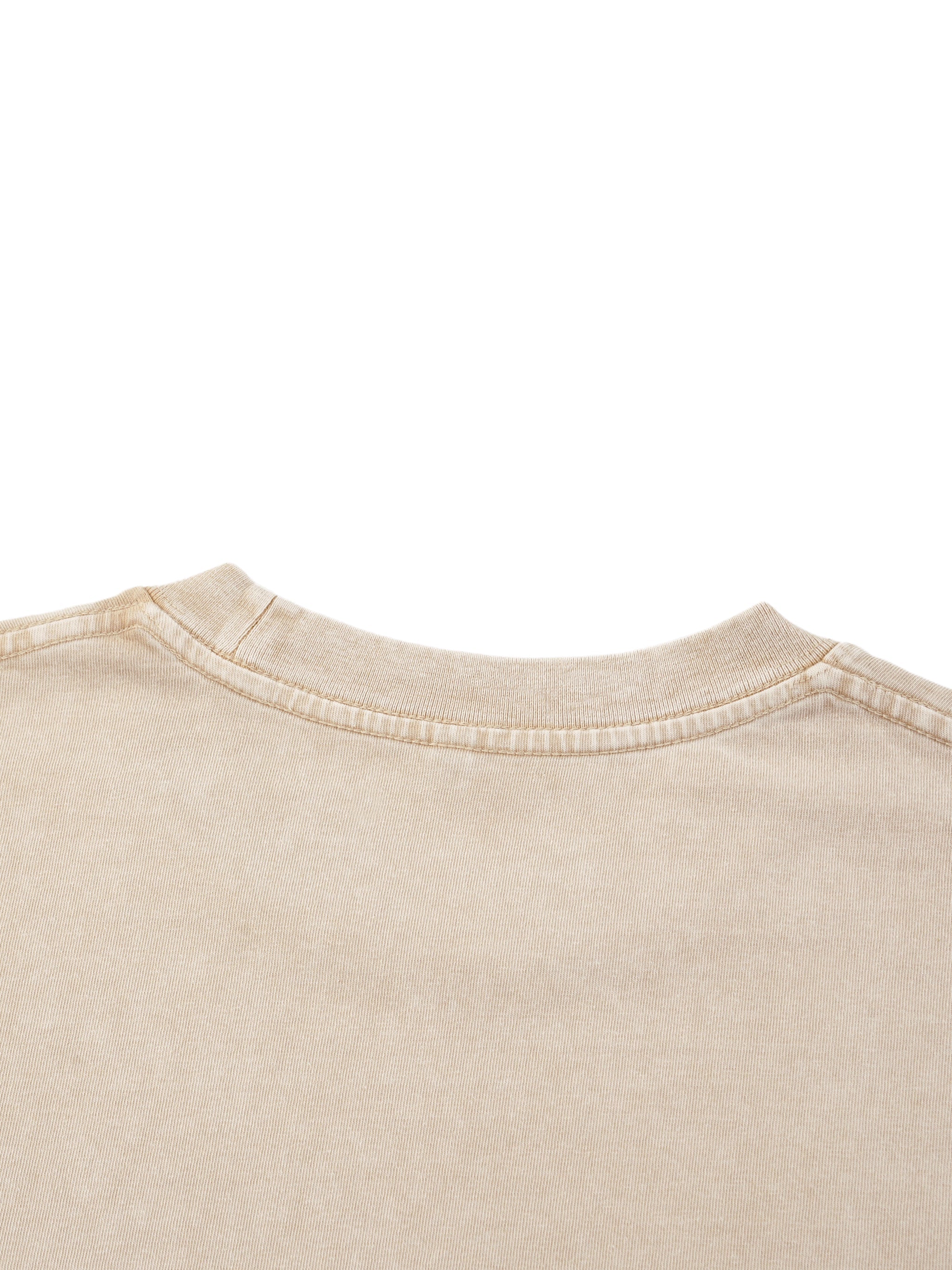 Mineral Wash Boxy Cotton T-Shirt ODMPOD   Novara Studio