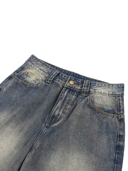 90s Baggy Denim Shorts - Novara Studio
