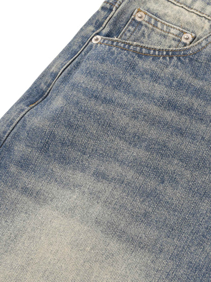 90s Faded Denim Shorts - Novara Studio