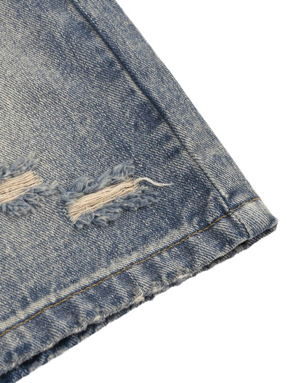 90s Faded Denim Shorts - Novara Studio