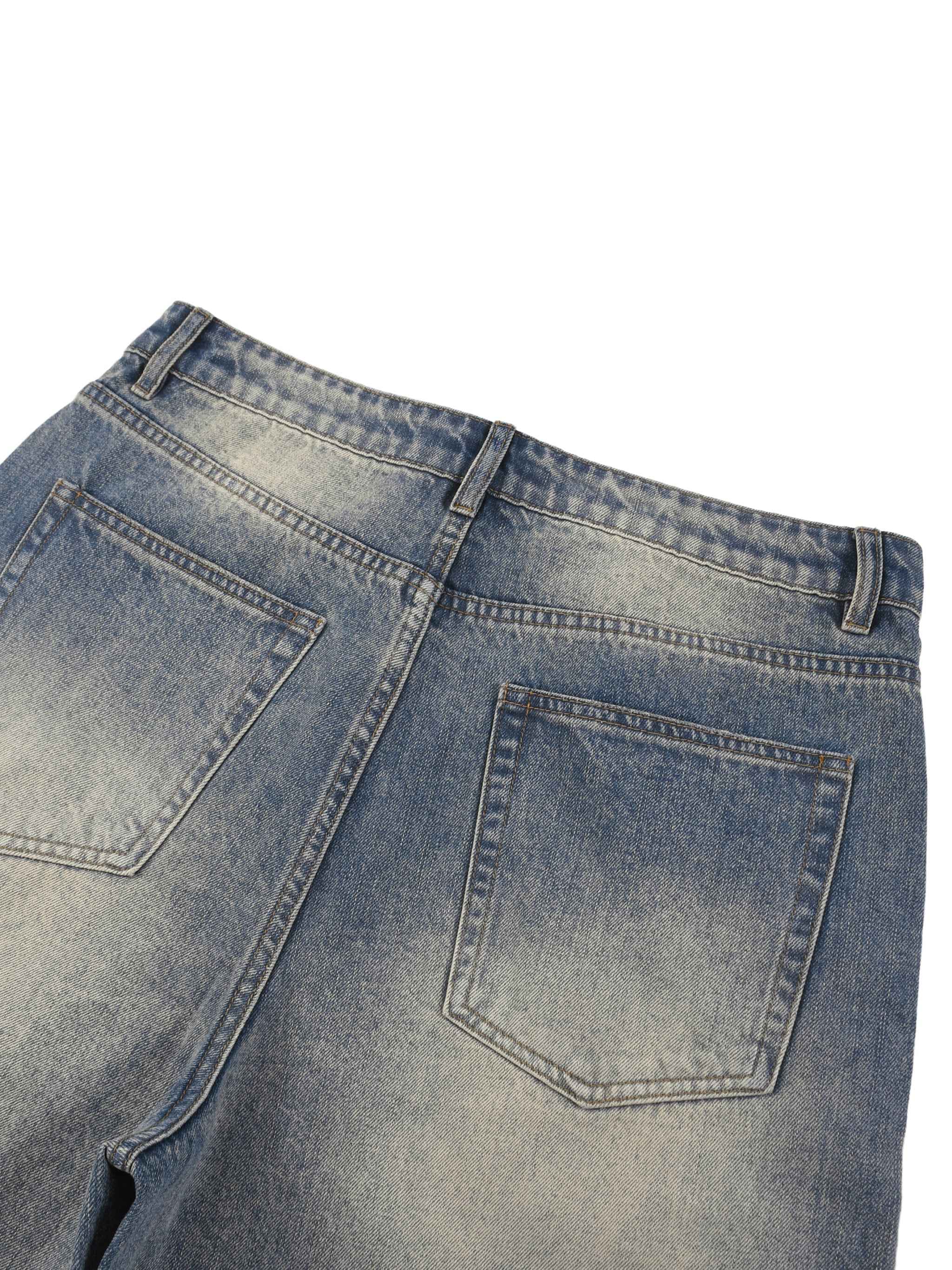 90s Faded Denim Shorts - Novara Studio