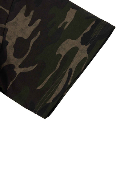 Camo Boxy Tee - Novara Studio