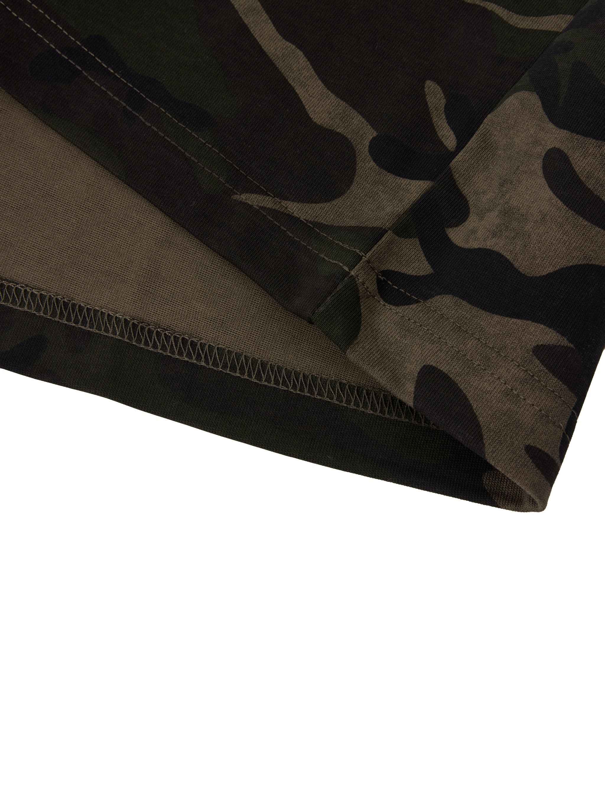 Camo Boxy Tee - Novara Studio