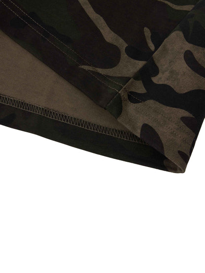 Camo Boxy Tee - Novara Studio