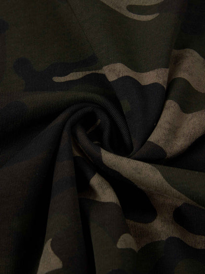 Camo Boxy Tee - Novara Studio