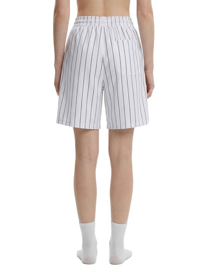 Pinstripe Baseball Shorts - Novara Studio