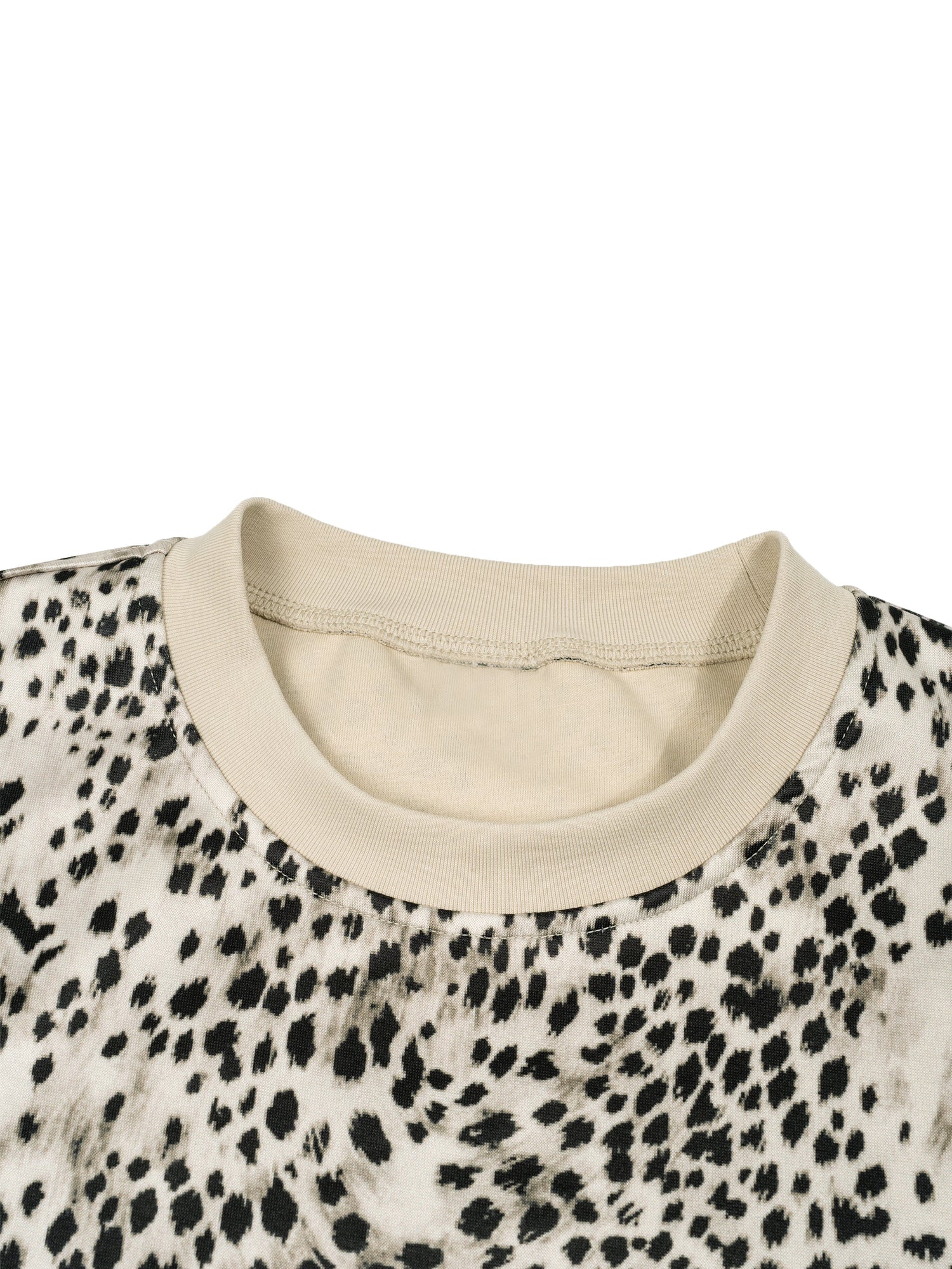 Savage Print Boxy Tee - Novara Studio
